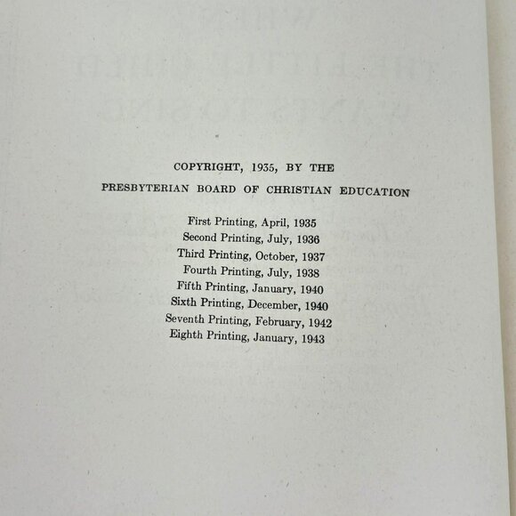 When the Little Child Wants to Sing Hymnal Music Book - Picture 2 of 11